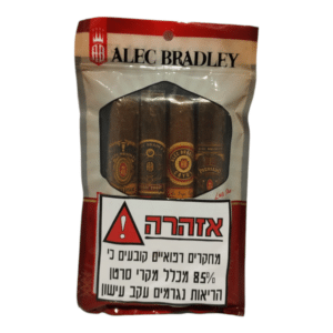 רביעיית סיגרים דומיניקנים ALEC BRADLEY בשקית אטומה