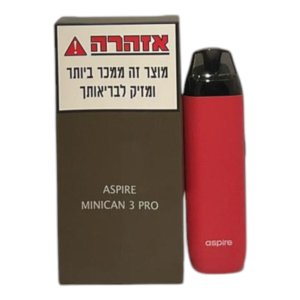 סיגריה אלקטרונית רב פעמית ASPIRE Minican Pro 3