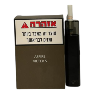 סיגריה אלקטרונית רב פעמית אספייר וילטר אס ASPIRE VILTER S