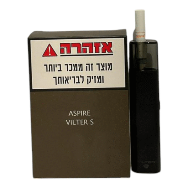 סיגריה אלקטרונית רב פעמית אספייר וילטר אס ASPIRE VILTER S