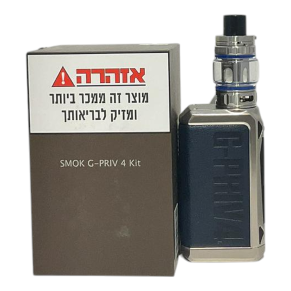 סיגריה אלקטרונית רב פעמית סמוק ג'י פריב 4 קיט Smok G - Priv 4 Kit