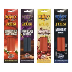 מקלות קטורת ג'וסי ג'יי Juicy Jay במגוון ריחות