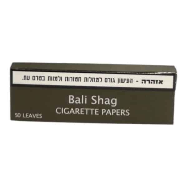 נייר גלגול באלי שאג קטן Bali shag CIGARETTE Papers