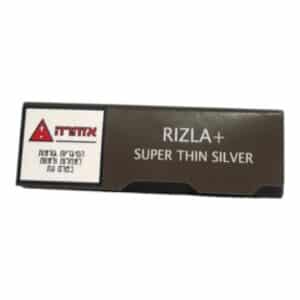 ניירות גלגול RIZLA ריזלה סילבר אולטרה דק Super Thin Silver