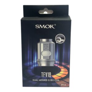 סליל Smok TFV18 Dual Meshed 0.15Ω Coils 3 PCS