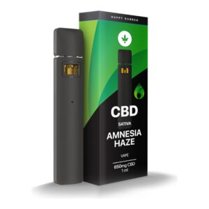 וייפ סיבידי אמנזיה הייז CBD Vape Amnesia Haze 650mg