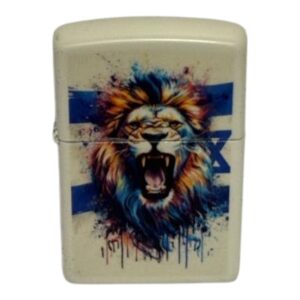 מצית זיפו שאגה ישראלית זוהר בחושך